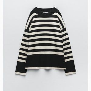 Zara Striped Knit Sweater